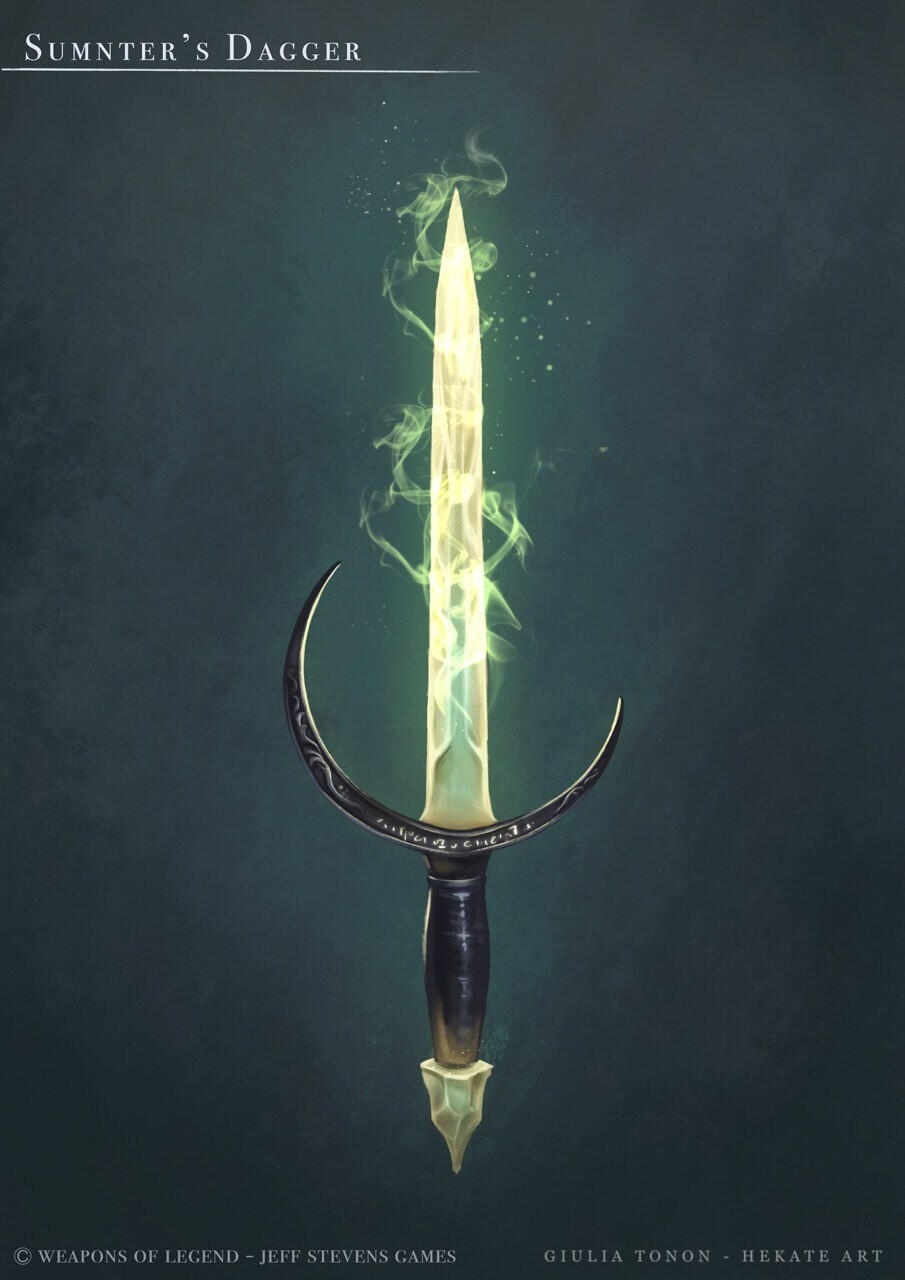 "Sumnter's Dagger" ©(2023) - Item Illustration